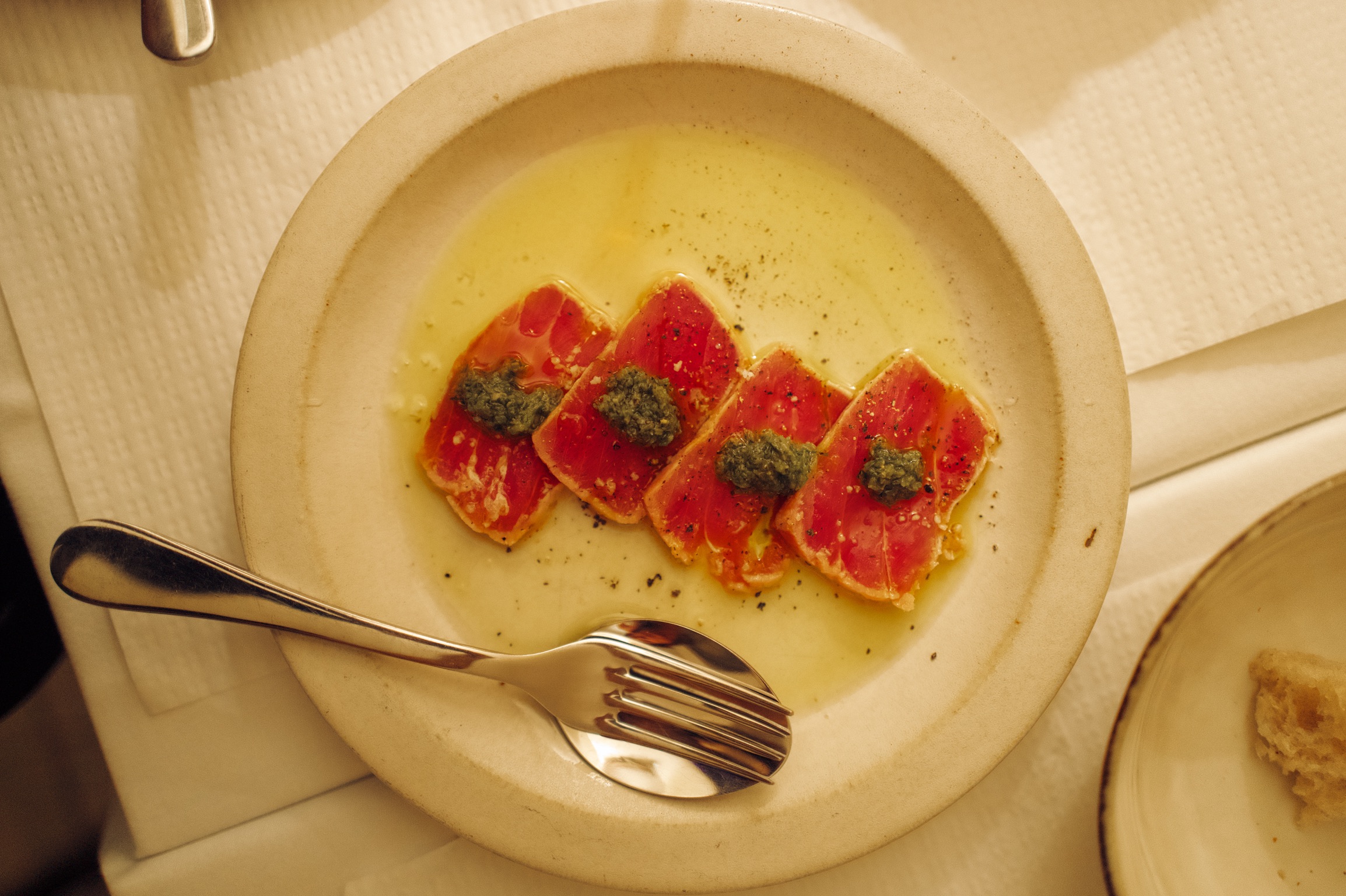 Fresh wild tuna at Turvo Lisboa Restaurant
